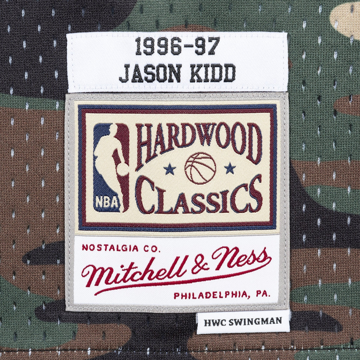 Mitchell and Ness swingman jersey Camo QS Phoenix Suns - Jason Kidd  woodland camo Jason Kidd