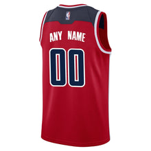Load image into Gallery viewer, Men&#39;s Fanatics Branded Red Washington Wizards Fast Break Custom Replica Jersey  Icon Edition Red