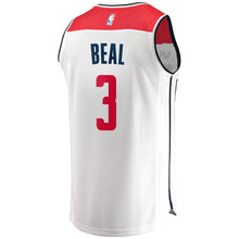 Load image into Gallery viewer, Men&#39;s Fanatics Branded Bradley Beal White Washington Wizards Fast Break Replica Jersey  Association Edition  White