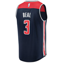 Load image into Gallery viewer, Men&#39;s Fanatics Branded Bradley Beal Navy Washington Wizards Fast Break Replica Jersey  Statement Edition Navy