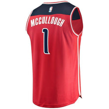 Load image into Gallery viewer, Men's Fanatics Branded Chris McCullough Red Washington Wizards Fast Break Replica Team Color Player Jersey  Icon Edition  Red