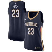 Load image into Gallery viewer, Women's Nike Anthony Davis Navy New Orleans Pelicans Swingman Jersey  Icon Edition  Navy