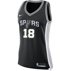 Belinelli San Antonio Spurs Women's Nike Custom Personalized Icon Swingman Jersey  Black
