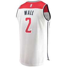 Load image into Gallery viewer, Youth Fanatics Branded John Wall White Washington Wizards Fast Break Replica Jersey  Association Edition White