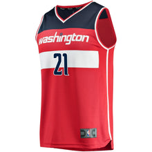 Load image into Gallery viewer, Men&#39;s Fanatics Branded Dwight Howard Red Washington Wizards Fast Break Replica Jersey – Icon EditionRed