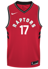 Load image into Gallery viewer, Raptors Adult Swingman Icon Jersey  Lin  Red