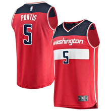 Load image into Gallery viewer, Men&#39;s Fanatics Branded Bobby Portis Red Washington Wizards Fast Break Replica Jersey – Icon Edition  Red