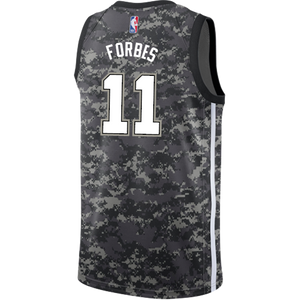 Forbes San Antonio Spurs Men's Nike  City Edition Swingman Personalized Jersey  Navy