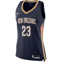 Load image into Gallery viewer, Women's Nike Anthony Davis Navy New Orleans Pelicans Swingman Jersey  Icon Edition  Navy