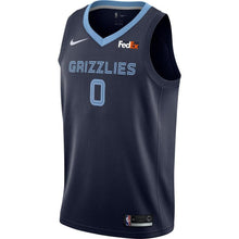 Load image into Gallery viewer, Men's Nike JaMychal Green Memphis Grizzlies Swingman Sponsor Patch Jersey – Icon Edition  Navy