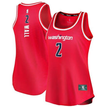 Load image into Gallery viewer, Women's Fanatics Branded John Wall Red Washington Wizards Fast Break Tank Jersey  Icon Edition  Red