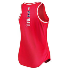 Load image into Gallery viewer, Women's Fanatics Branded John Wall Red Washington Wizards Fast Break Tank Jersey  Icon Edition  Red