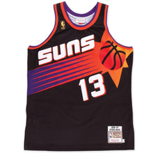 Load image into Gallery viewer, Nba Phoenix Suns Steve Nash Hardwood Classics Throwback Home Jersey  Black