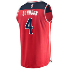Load image into Gallery viewer, Youth Fanatics Branded Wesley Johnson Red Washington Wizards Fast Break Replica Jersey  Icon Edition  Red