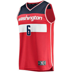 Men's Fanatics Branded Troy Brown Jr. Red Washington Wizards Fast Break Replica Jersey – Icon Edition  Red