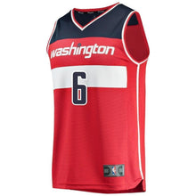 Load image into Gallery viewer, Men&#39;s Fanatics Branded Troy Brown Red Washington Wizards  NBA Draft First Round Pick Fast Break Replica Jersey – Icon Edition  Red