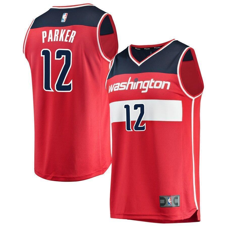 Men's Fanatics Branded Jabari Parker Red Washington Wizards Fast Break Replica Jersey – Icon Edition  Red
