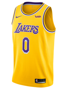 Los Angeles Lakers Kyle Kuzma  Icon Edition Swingman Jersey  Gold
