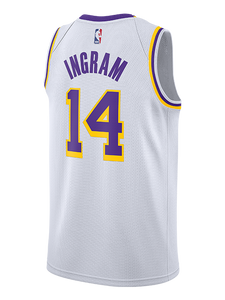 Los Angeles Lakers Brandon Ingram  Association Edition Swingman Jersey  White