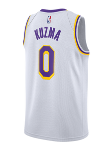 Los Angeles Lakers Kyle Kuzma  Association Edition Swingman Jersey  White
