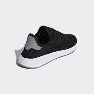 Deerupt Runner Shoes Core Black / Core Black / Solar Red Adidas