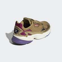 Load image into Gallery viewer, Falcon Shoes Gold Metallic / Gold Metallic / Off White Adidas