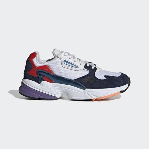 Falcon Shoes Crystal White / Crystal White / Collegiate Navy Adidas