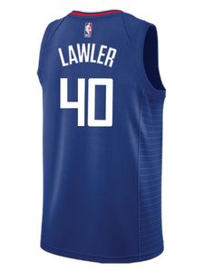 LA Clippers Ralph Lawler Icon Swingman Jersey  Blue