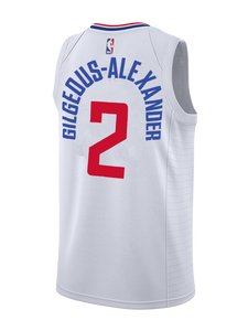 LA Clippers Shai Gilgeouxander Association Swingman Jersey  White
