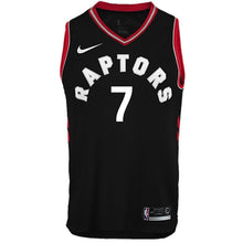 Load image into Gallery viewer, Raptors Adult Swingman Statement Jersey  Lowry  Black