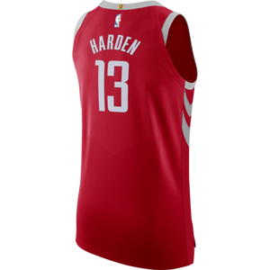 James Harden Houston Rockets Icon Edition Authentic Jersey  Red