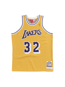 Los Angeles Lakers Johnson Merino Knit Jersey  Gold