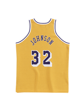 Load image into Gallery viewer, Los Angeles Lakers Johnson Merino Knit Jersey  Gold