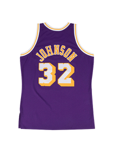 Los Angeles Lakers Johnson  Swingman Jersey  Purple