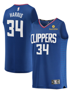 LA Clippers Tobias Harris Icon Jersey  Blue