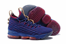 Load image into Gallery viewer, Nike Lebron XV 15 Bue Red Men Shoes Sale Size US7,8,8.5,9,10,11,12