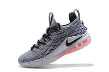 Load image into Gallery viewer, Nike Lebron XV 15 Low EP LT Grey Black Men Shoes Sale Size US7,8,8.5,9,10,11,12