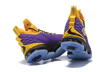 Load image into Gallery viewer, Nike Lebron XV 15 Purple Yellow Black Men Shoes Sale Size US7,8,8.5,9,10,11,12