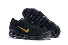 Load image into Gallery viewer, Nike Air Vapormax Flyknit 3 Black Gold White Shoes Sneakers Men Sale Size US 7, 8, 8.5, 9, 10, 11