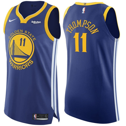 Klay Thompson Golden State Warriors Authentic On Court Icon Jersey  Royal