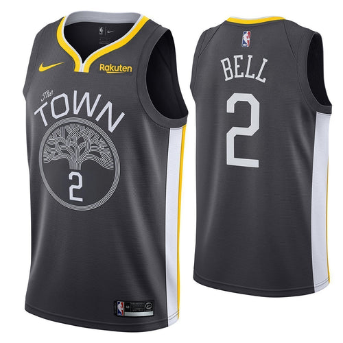 Jordan Bell Golden State Warriors Swingman Jersey  Grey