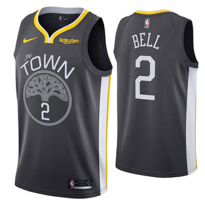 Jordan Bell Golden State Warriors Swingman Jersey  Grey
