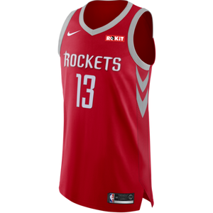 James Harden Houston Rockets Icon Edition Authentic Jersey  Red