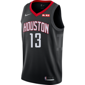 James Harden Houston Rockets Statement Edition Swingman Jersey  Black
