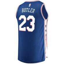 Load image into Gallery viewer, Men&#39;s Fanatics Branded Jimmy Butler Royal Philadelphia 7ers Fast Break Replica Jersey Icon Edition  Royal