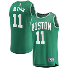Load image into Gallery viewer, Men&#39;s Fanatics Branded Kyrie Irving Kelly Green Boston Celtics Fast Break Replica Player Jersey  Icon Edition  Green