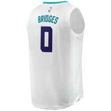 Load image into Gallery viewer, Men&#39;s Fanatics Branded Miles Bridges White Charlotte Hornets Fast Break Replica Jersey – Association Edition   White