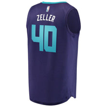 Load image into Gallery viewer, Men&#39;s Fanatics Branded Cody Zeller Purple Charlotte Hornets Fast Break Replica Player Jersey  Statement Edition  Purple
