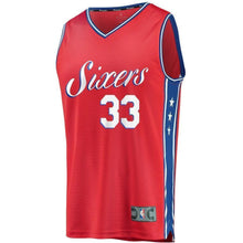 Load image into Gallery viewer, Men&#39;s Fanatics Branded Robert Covington Red Philadelphia 7ers Fast Break Replica Player Jersey  Statement Edition Red