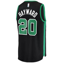 Load image into Gallery viewer, Men&#39;s Fanatics Branded Gordon Hayward Black Boston Celtics Fast Break Replica Jersey  Statement Edition  Black